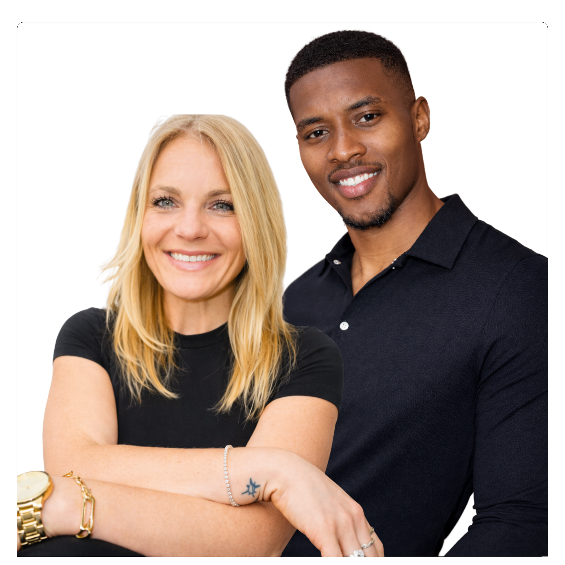 Lacey and Ivan, founders of Move With Intention®